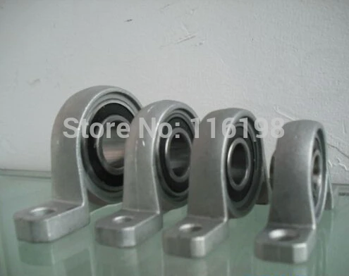 2pcs KP001 pillow block ball bearing 12mm Zinc Alloy Miniature Bearings | Обустройство дома