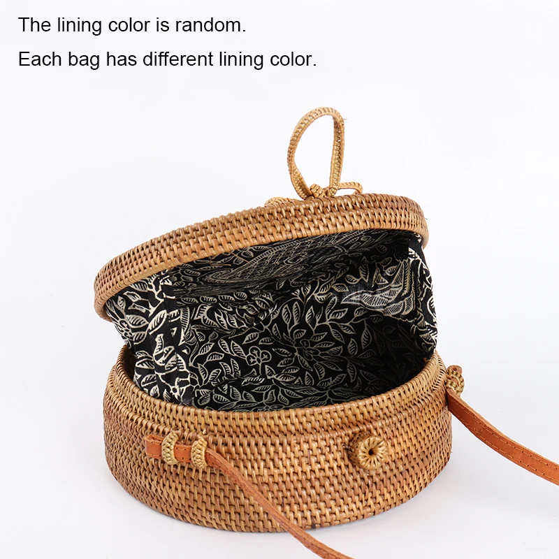 Arpimala 2018 Bali Circle Straw Bags For Women Handmade Round Beach Arpimala 2018 Bali Circle Straw Bags For Women Handmade Round Beach Bag Summer Rattan Handbags Erfly Messenger In Shoulder From Luggage