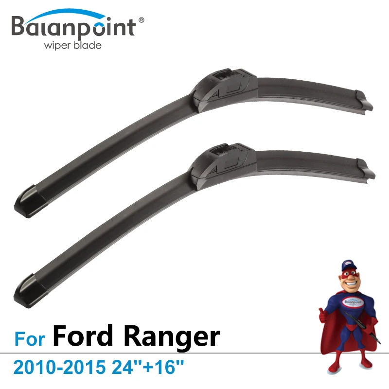 Wiper Blades for Ford Ranger 2010 2015 24"+16", set of 2, Premium