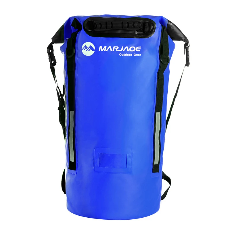 40L al aire libre río Trekking bolsa doble correas de hombro Paquete de agua natación mochila bolsas a prueba de agua a la deriva en kayak 40L al aire libre río Trekking bolsa doble correas de hombro Paquete de agua natación mochila bolsas a prueba de agua a la deriva en kayak