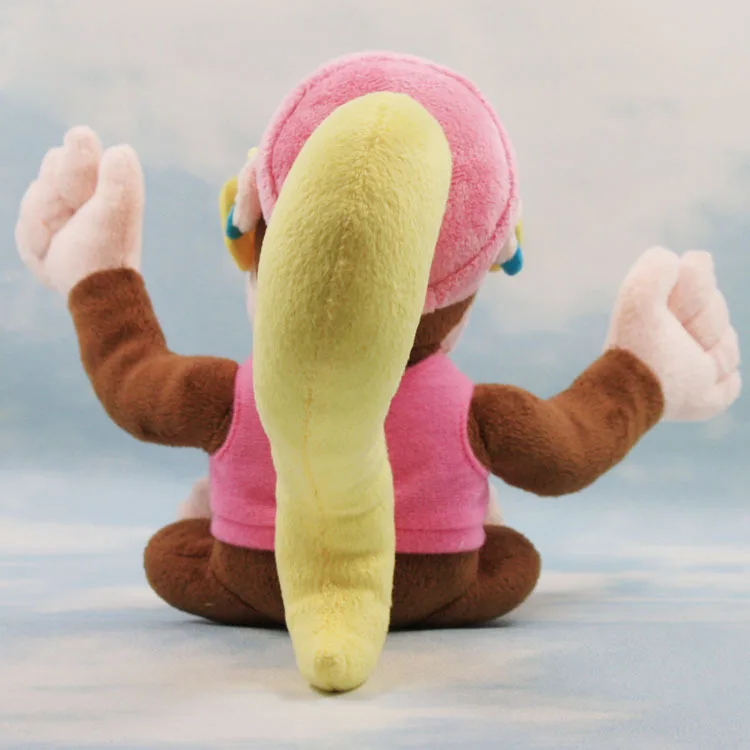 7 &quot18 см Diddy Kong's girlfriend Super Mario Plush Dixie Kong мягкая игрушка чучело животное|super mario