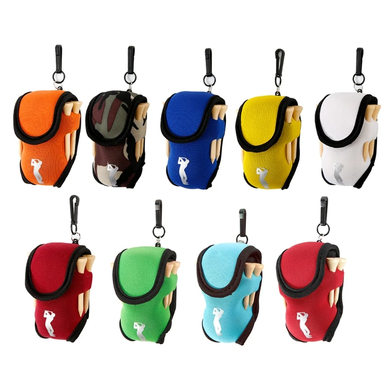 

Elastic Neoprene Mini Golf Ball Holder Bag Carry Pouch Belt Clip For Golf Training /Exercise And Practice