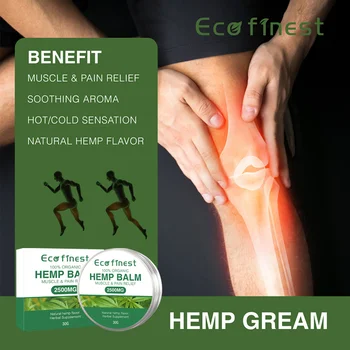 

Hemp Balm Salve Cream Muscle Pain Relief with 2500mg Herbal Supplemant All-shipping