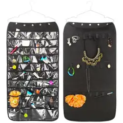 Jewellery Организатор висит сумка для хранения 40 карманов Косметические Sundries сумка для хранения