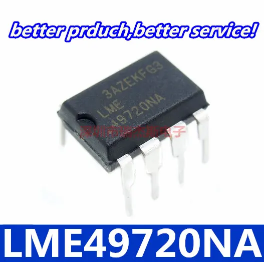 2 Pièces Amplificateurs Opérationnels LME49720NA En Boîtier DIP8 - Haute Performance Pour Circuits Audio Et électroniques