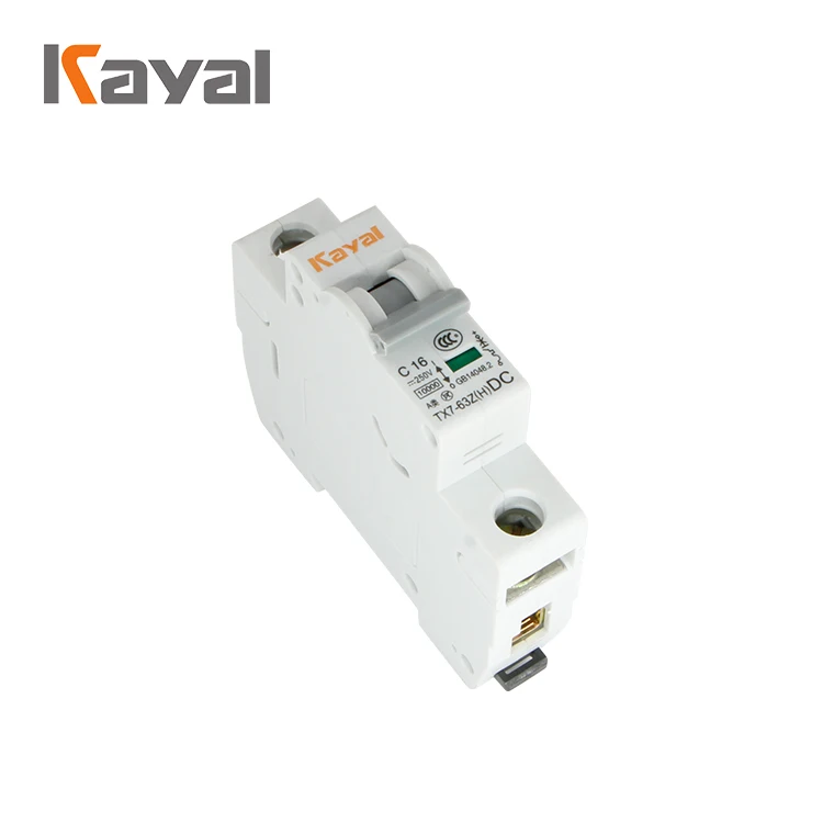 Genuinel Kayal DC L7 250 в 500 в 750 В 1000 в бытовой автоматический выключатель 1 2 3 4 P Тип C Мини автоматический выключатель 1200 в Mcb