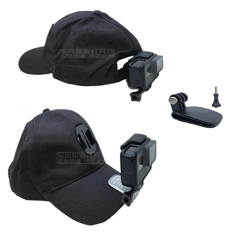 for Go Pro Camera Accessories Baseball cap Quick Clip Mount Supports