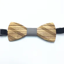 Классический формальный полый крылья бороды благородный деревянный лук галстуки для мужчин свадебные костюмы деревянная бабочка-бабочка форма Bowknots NS45