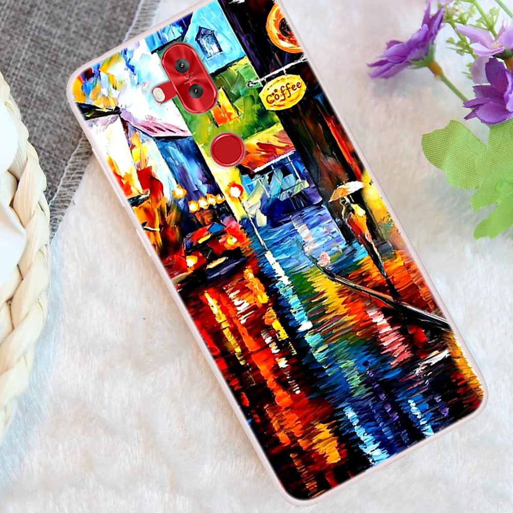 Чехол для Asus Zenfone 5 Lite ZC600KL милый мягкий силиконовый чехол из ТПУ задней панели