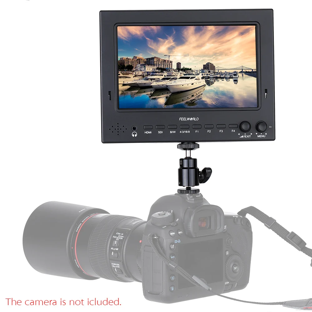 Feelworld Professional ST702 HSD 7" HDMI 1024*600 SDI Broadcast LCD HD