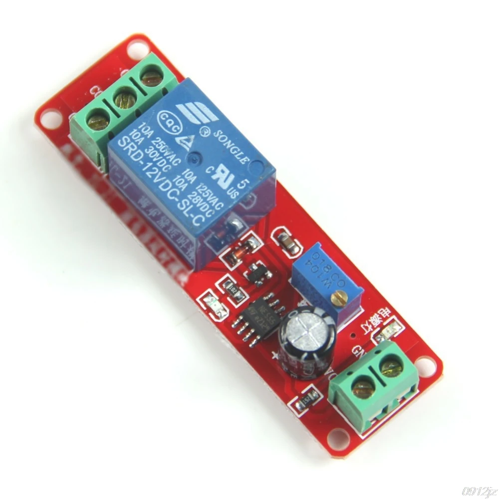 New Dc 12v Delay Timer Switch Adjustable Module 0 To 10