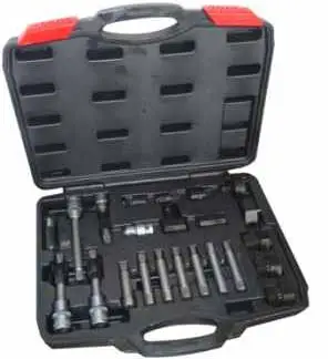 

WINMAX 23 pcs Alternator Tool Set / Repair / Rremoval / Pulley / Professional Car Repair Tools WT04D2001