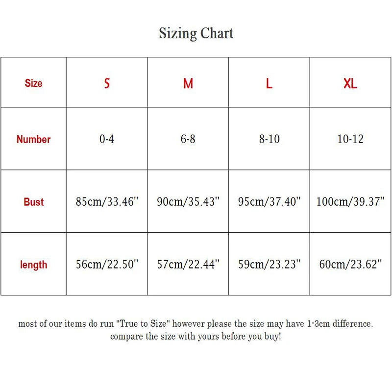size chart 8