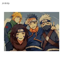 Наруто аниме плакат крафт-бумага плакаты рисунок Классический плакат Ностальгический ретро крафт-бумага наклейки на стену