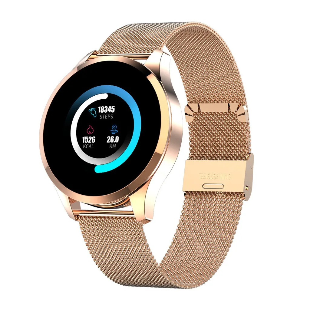 

BEHATRD Bluetooth Smart Watch Q9 1.22inch Color Screen Women Blood Pressure Heart Rate Monitor Smart Watch#Y4