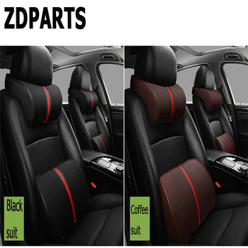 

ZDPARTS Car Neck Lumbar Pillow Three Primary Colors Headrest For Opel Astra J G Insignia Vectra c Peugeot 307 206 308 407 207