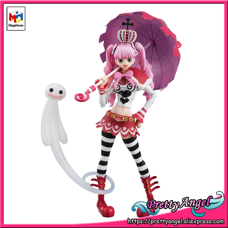 PrettyAngel - Genuine MegaHouse Variable Action Heroes ONE PIECE Ghost Princess Perhona PAST BLUE Action Figure