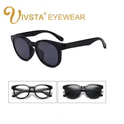 IVSTA магнит солнцезащитные очки Для мужчин клип на солнцезащитные очки Для женщин Поляризованные линзы TR90 оптический магнитная рамка