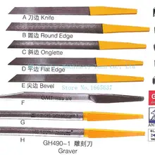 8 шт./лот гравировка Ювелирное Украшение «Нож» инструменты для гравировки гравер-помощник грейверс