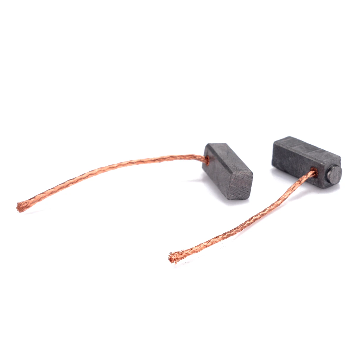 10Pcs Black Electric Carbon Brush 5x6x14mm Carbon Brushes Motor Brush Set For Generic Electric Replacement