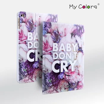 

For iPad mini Smart Tablet Leather Case Cover 3D Relief Painting Protective Stand cases for iPad mini 2 3 Auto Sleep/Wake cases