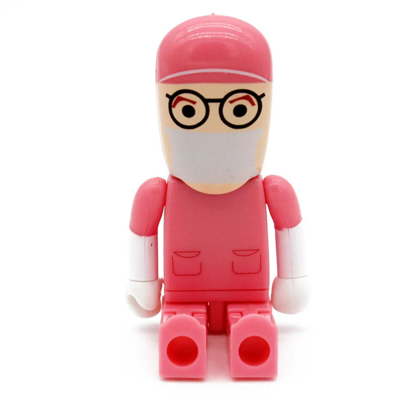 JASTER Doctors memory stick медсестры прекрасные медицинские флешки мультфильм usb флэш-накопитель 4 ГБ 8 ГБ 16 ГБ 32 ГБ 64 ГБ - Цвет: F