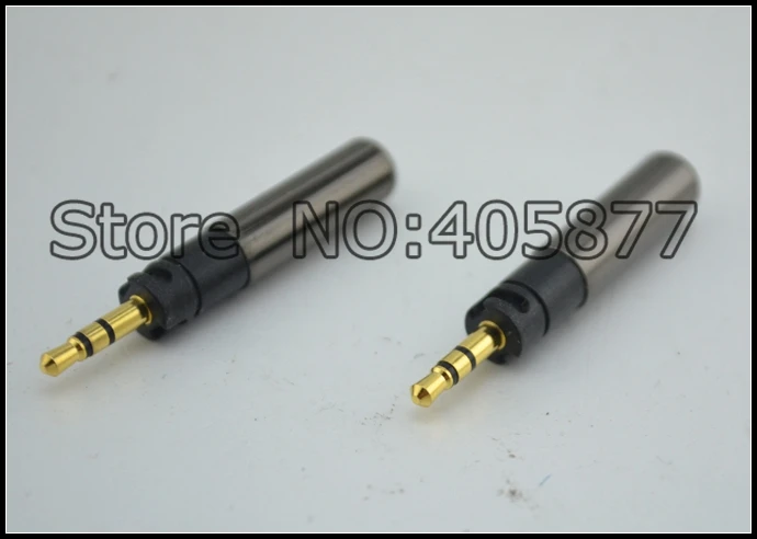10pieces 2 5mm 3Pin For Senn heiser HD598 HD558 HD518 headphone Jack Plug