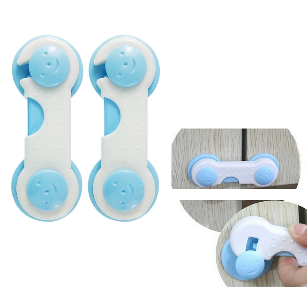 2019 جديد 2 قطعة/المجموعة الطفل الطفل درج خزانة باب خزانة ملابس قفل حماية اللون عشوائي