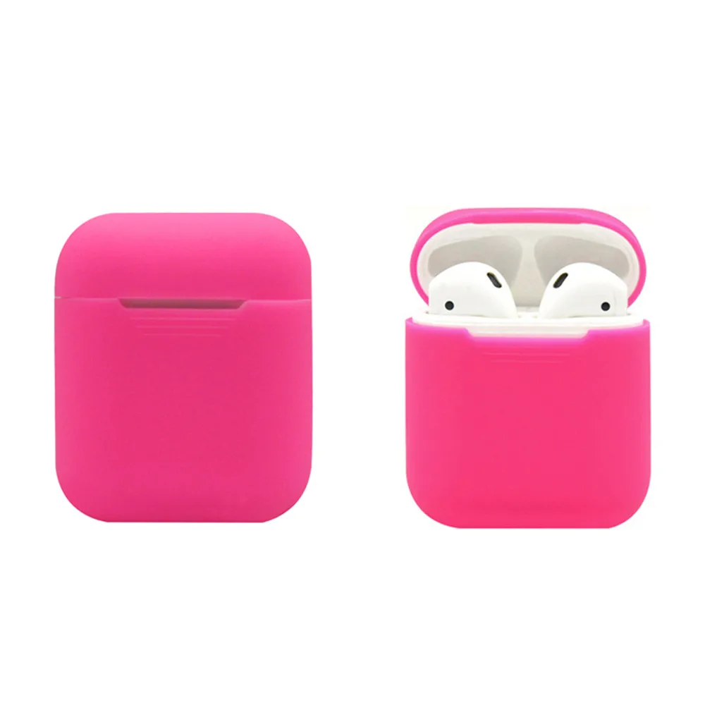 Earphone Case For AirPods Protect Box For Apple EarPods Silicone Cases Cover Protective Skin for Apple Airpod Charging Case#L25 - Цвет: c