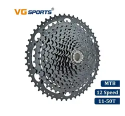 Vg спортивный горный велосипед Mtb 12 скоростная кассета 12 S 50T Запчасти для велосипеда Черный Cassete Звездочка Cdg Cog 667G