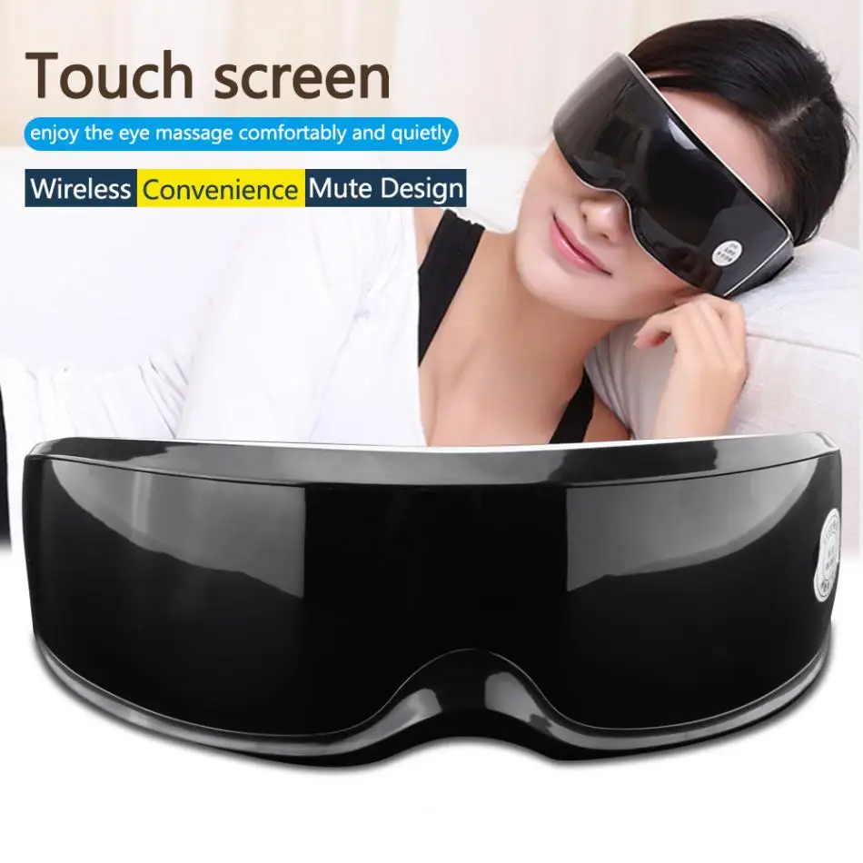 

Health Electric Vibration Eye Massager Touch Display Eyes Care Device Wrinkle Fatigue Relieve Magnet Therapy Eye Care Massager