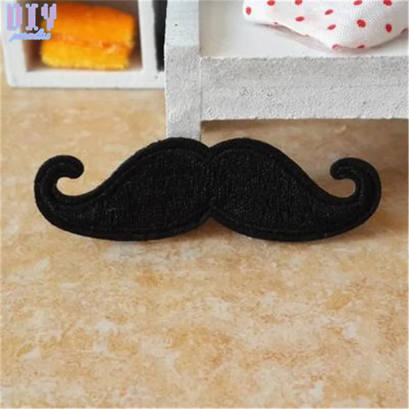 40 шт Красочные Усы вышитые шить утюжок на заплатках полотенце одежда аппликация