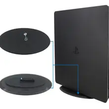 Овальная вертикальная стойка, нескользящая устойчивая стойкая подставка-держатель, базовая поддержка для Playstation 4 Slim PS4 Slim Console Storage