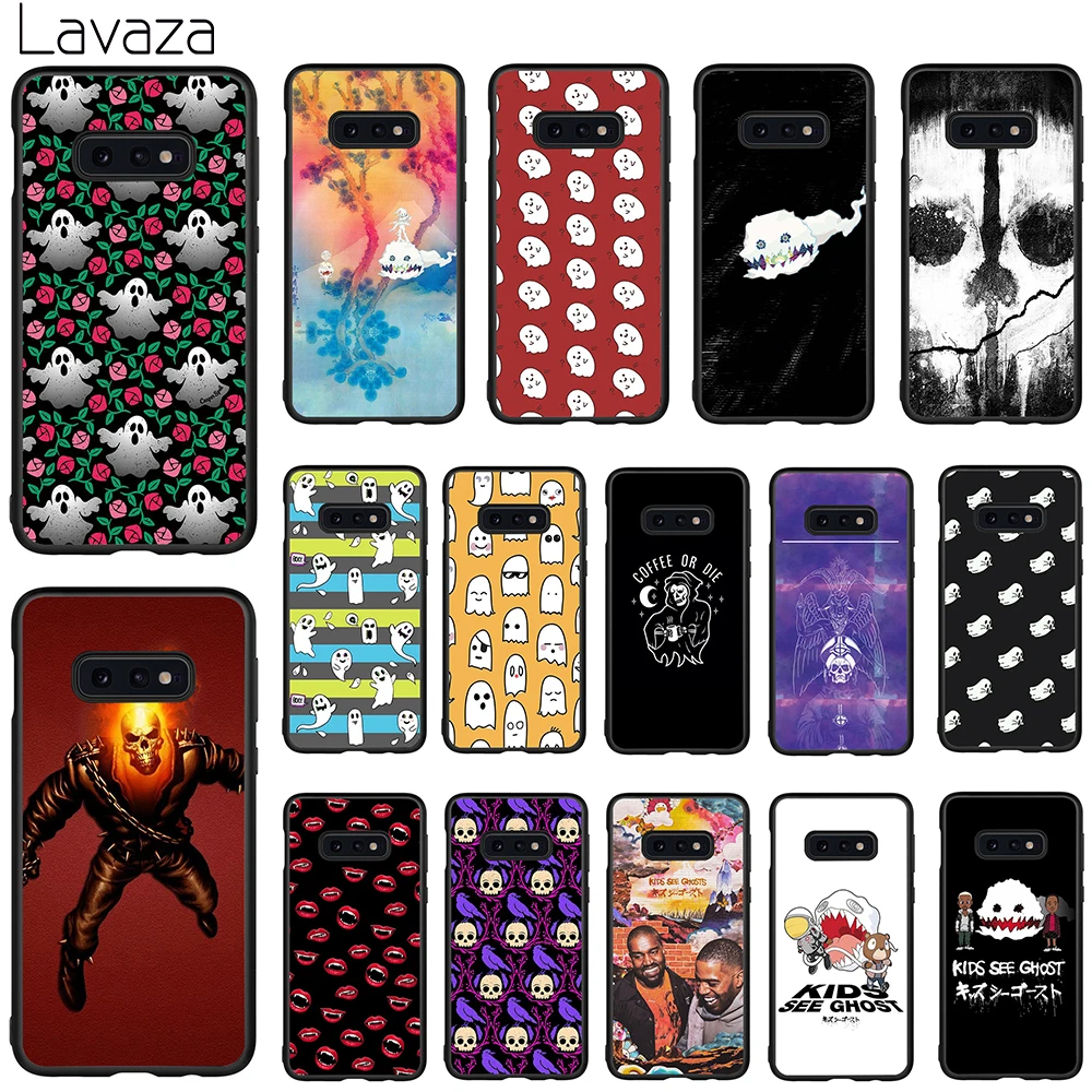 Lavaza Ghosts Soft Case for Galaxy Note 8 9 S7 edge S8 S9 S10 Plus S10e M10 20 30 Cover |