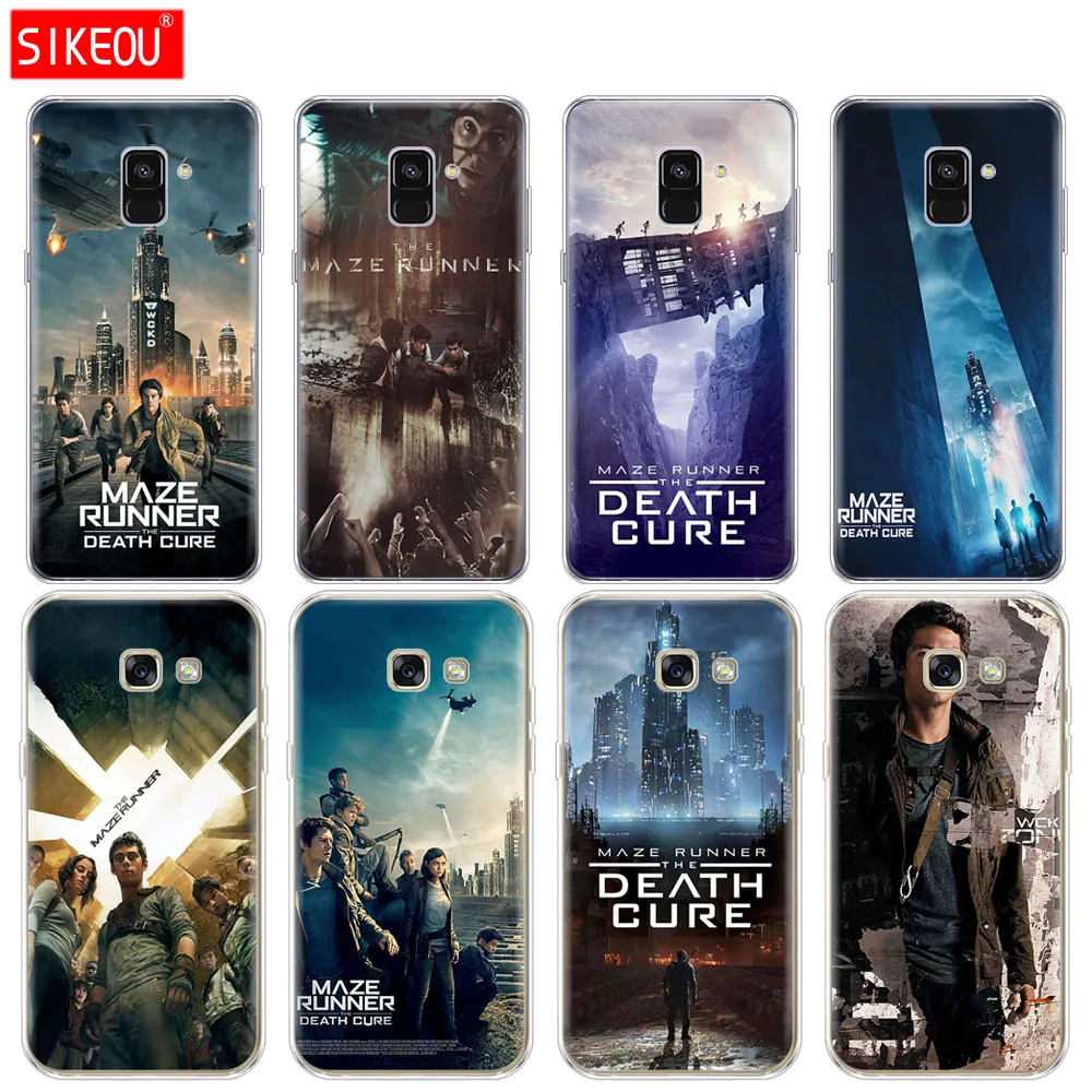 Силиконовый чехол для телефона Samsung Galaxy A8 2018 A3 A310 A5 A510 A7 2016 2017 Maze Runner The Death Cure |