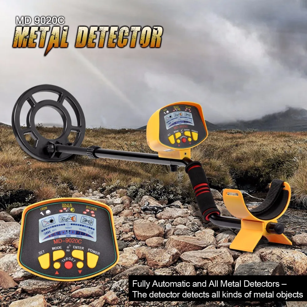 Professional Metal Detector Underground MD9020C Gold Digger Treasure Coin Hunter Tracker Seeker Nugget Detector Finder Scanner Professional Metal Detector Underground MD9020C Gold Digger Treasure Coin Hunter Tracker Seeker Nugget Detector Finder Scanner
