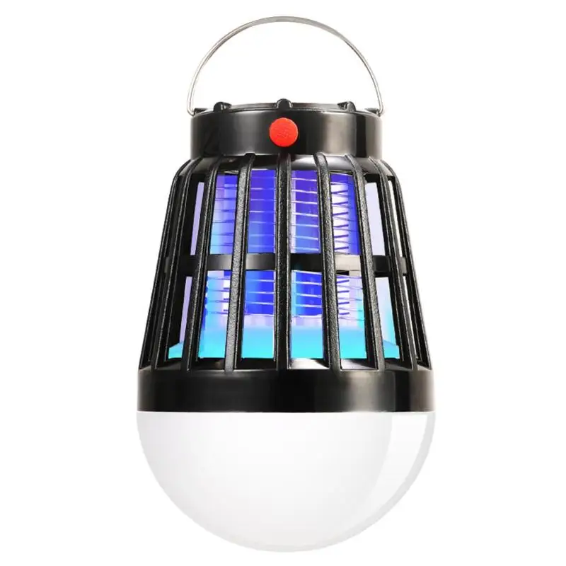 

USB/Solar Charging 3Modes LED Light Bulb Lantern Mosquito Killer UV Lamp anti fly mosquito electric lamp home bug mosquito lamp