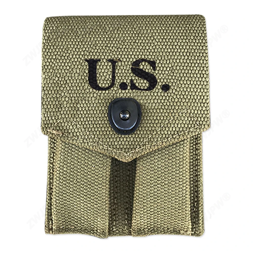 Buy WW2 WWII US M1911 PISTOL AMMO POUCH American Twin