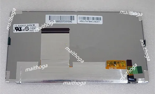CPT 6 1 дюймовый 262K TFT ЖК-экран CLAA061LA0NCW 800(RGB)* 480 WVGA |