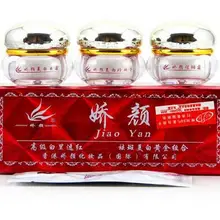Jiao Yan Bailitouhong 3в1 дневной крем+ ночной крем+ жемчужный крем+ Очищающее Средство