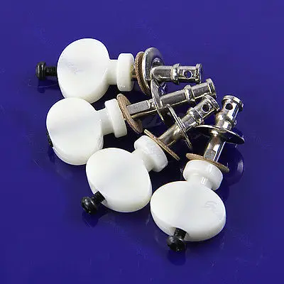 Guitar Tuning Pegs Instrument Tuner 4Pcs Ukulele Strings Tuning Pegs Pin Machines Friction