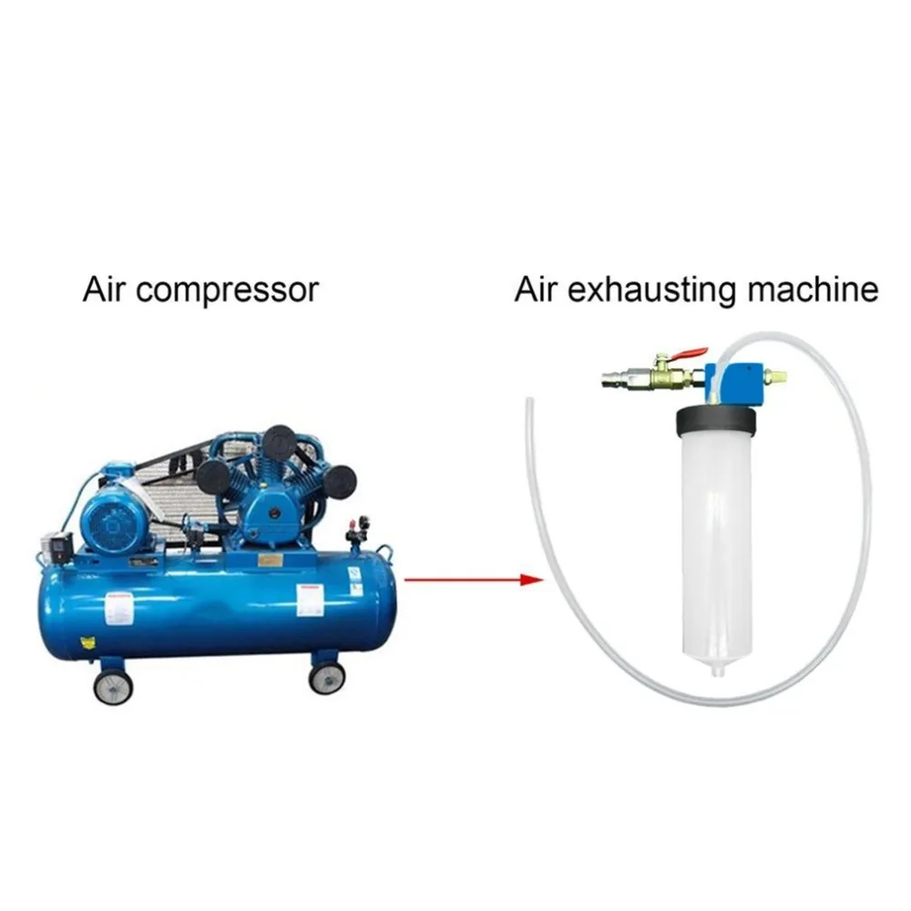 Портативный автомобильный тормозной жидкости замена масла Инструмент гидравлическая муфта масляный насос масло Bleeder пустой обмен слив комплект