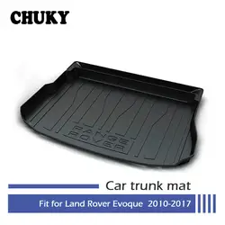 CHUKY для Land Rover Evoque 2010 2011 2012 2013 2014 2015 2016 2017 автомобиль грузовой задний багажник коврик для укладки загрузки лайнер лоток аксессуары