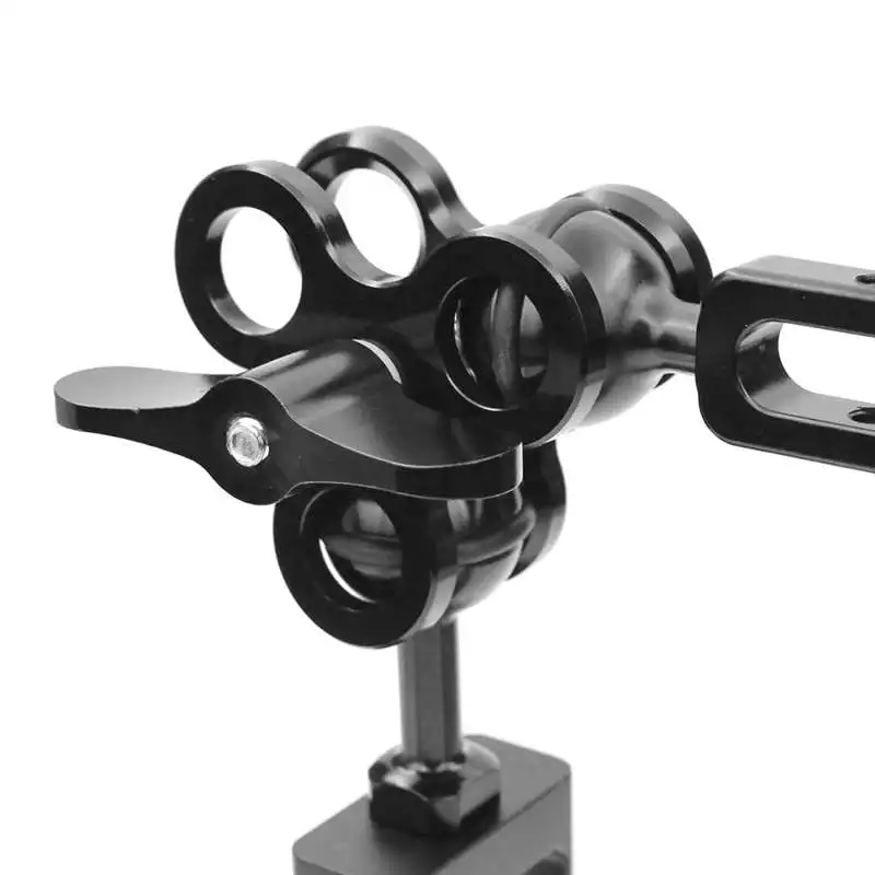 Горячая TTKK Cnc Дайвинг подводный свет Arm системы тройной зажим лоток кронштейн