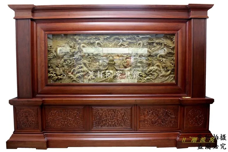 Dongyang wood carving in Ming and Qing Dynasties classical wood relief sculptures landing