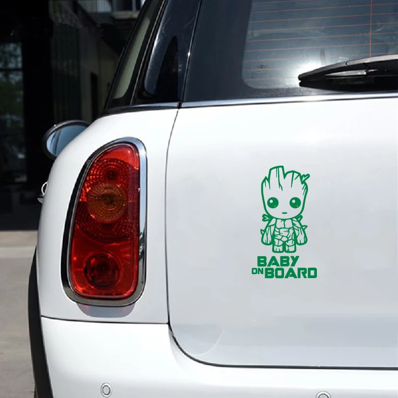 BABY ON BOARD Car Window Sticker