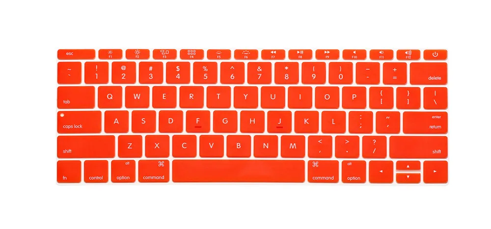 For Macbook Pro 13" A1708( Release No Touch Bar) for Macbook 12"A1534 Retina US English Keyboard Cover Protector Skin