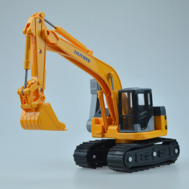 

Engineering vehicle car toys Small Excavator model plastic Diecast Metal Car toy funny Gifts For boys Kids children wholesale