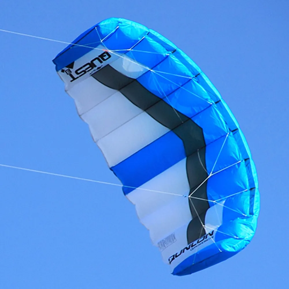 Спорт на открытом воздухе 3Sqm двойной линии трюк кайт Летающий Кайт тренажер кайт для начинающих сила Тяговый кайт