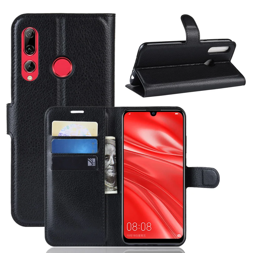 cute huawei phone cases For Huawei P Smart Plus 2019 Leather Case Wallet Leather Cover Flip Phone Case For Huawei Enjoy 9S Cover For Huawei Honor 10i huawei silicone case